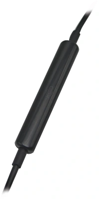 Гарнитура внутриканальные Оклик HS-S-230 1.2м черный проводные в ушной раковине (SS-E188B)