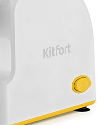 Мясорубка Kitfort КТ-2113-2 1000Вт белый/желтый