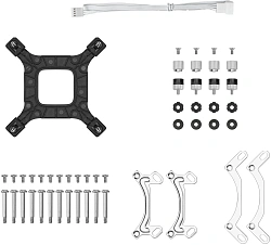 Система водяного охлаждения Deepcool LE360 V2 Pure Soc-AM5/AM4/1200/1700/1851 белый 4-pin 19-31.6dB Al 250W 1554gr Ret (R-LE360PURE-WHLNMD-G-1)
