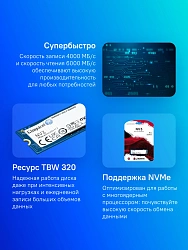 Накопитель SSD Kingston PCIe 4.0 x4 1TB SNV3S/1000G NV3 M.2 2280