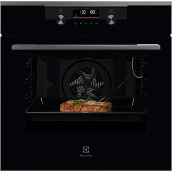 Духовой шкаф Электрический Electrolux KODDP77H черный/серебристый