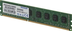 Память DDR3 4GB 1600MHz Patriot PSD34G16002 Signature Line RTL PC3-12800 CL11 DIMM 240-pin 1.5В dual rank Ret