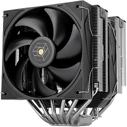 Устройство охлаждения(кулер) Thermalright Royal Knight 120 Soc-AM5/AM4/1200/1700/1851 серебристый/черный 4-pin 28.4dB Al+Cu Ret (RK120)