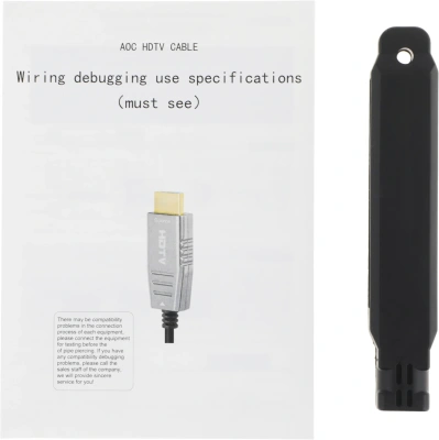 Кабель аудио-видео Cactus CS-HDMI-AOC-2.1-10 HDMI (m)/HDMI (m) 10м. позолоч.конт. черный