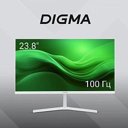 Монитор Digma 23.8" Progress 24P502F белый IPS LED 7ms 16:9 HDMI M/M матовая 250cd 178гр/178гр 1920x1080 100Hz G-Sync FreeSync VGA DP FHD 2.8кг