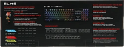 Клавиатура A4Tech S510NP механическая черный USB for gamer LED (S510NP (PUDDING BLACK)) кабель 1.8м