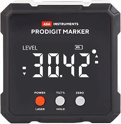 Уровень Ada ProDigit MARKER электронный черный/белый (А00671)