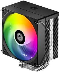 Устройство охлаждения(кулер) ID-Cooling SE-214-XT V2 ARGB Soc-AM5/AM4/1200/1700/1851 серебристый/черный 4-pin 16-27.2dB Al+Cu 200W 810gr Ret (SE-214-XT V2 ARGB)