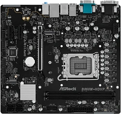 Материнская плата Asrock B860M-HDVP Soc-1851 Intel B860 2xDDR5 mATX AC`97 8ch(7.1) 2.5Gg RAID+VGA+DVI+HDMI+DP
