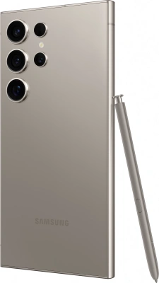 Смартфон Samsung SM-S928B Galaxy S24 Ultra 512Gb 12Gb серый титан моноблок 3G 4G 2Sim 6.8" 1440x3120 Android 14 200Mpix 802.11 a/b/g/n/ac/ax/be NFC GPS GSM900/1800 GSM1900 Protect