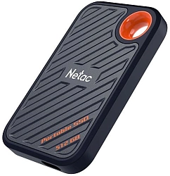 Накопитель SSD Netac USB-C 512Gb NT01ZX20-512G-32BL ZX20 2.5" синий