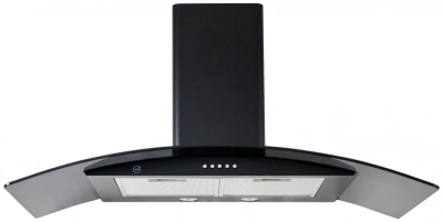 Вытяжка каминная MBS Ruta 190 Glass Black черный стекло управление: кнопочное (1 мотор)