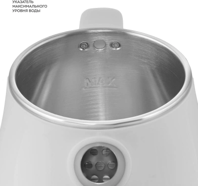 Чайник электрический Galaxy Line GL 0331 1.8л. 2200Вт белый корпус: пластик (ГЛ0331ЛБЕЛ)