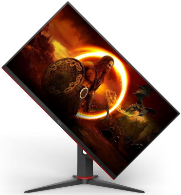 Монитор AOC 27" Q27G2S черный/красный IPS LED 16:9 HDMI матовая HAS Piv 1000:1 350cd 178гр/178гр 2560x1440 165Hz DP 2K 5.6кг