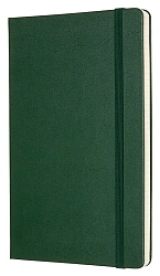 Блокнот Moleskine CLASSIC QP061K15 Large 130х210мм 240стр. клетка твердая обложка зеленый