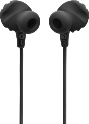Гарнитура внутриканальные JBL ENDURANCE RUN2 1.2м черный проводные в ушной раковине (JBLENDURRUN2BLK)