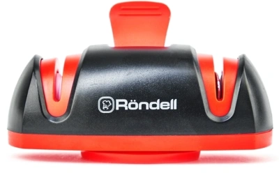 Набор ножей кухон. Rondell Urban RD-1011 компл.:4предм. с ножеточкой черный/красный блистер