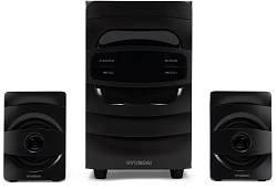 Микросистема Hyundai H-MS1404 черный 30Вт FM USB BT