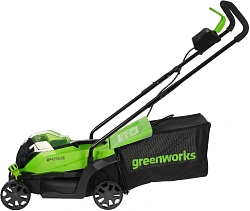 Газонокосилка ручная Greenworks GD24LM33K4 (2516107UB)