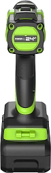 Дрель-шуруповерт Greenworks DD560 аккум. патрон:быстрозажимной (3708407CUB)