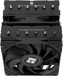 Устройство охлаждения(кулер) Thermalright Royal Knight 120 SE Soc-AM5/AM4/1200/1700/1851 серебристый/черный 4-pin 28.4dB Al+Cu Ret (RK120-SE)