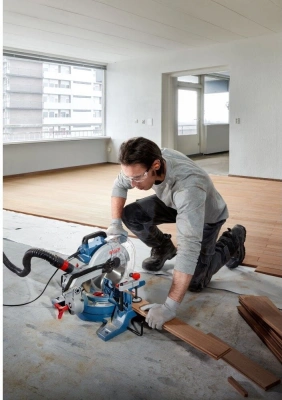 Торцовочная пила Bosch GCM 254 1750Вт 5000об/мин d=254мм