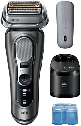 Бритва сетчатая Braun 9675cc реж.эл.:5 питан.:аккум. серебристый