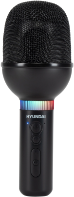 Микрофон беспроводной Hyundai H-MIC101 черный