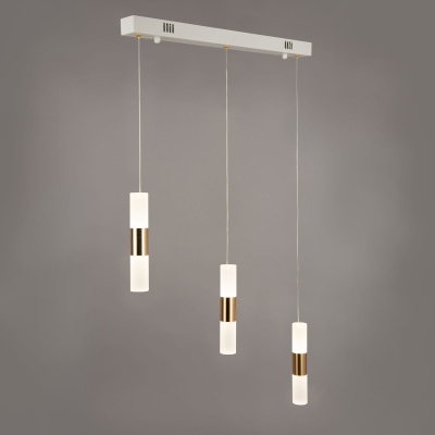 Светильник Hiper Roll H822-5 подвес. 3000K белый/золотистый