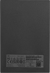 Жесткий диск Seagate USB3.0 1TB STKY1000400 One Touch 2.5" черный