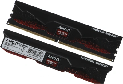 Память DDR5 16GB 4800MHz AMD R5S516G4800U1S Radeon R5 RTL PC4-38400 CL40 DIMM 288-pin 1.1В с радиатором Ret
