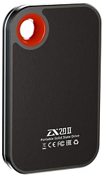 Накопитель SSD Netac USB-C 1000GB NT01ZX20II-1T0-32BK ZX20 II черный