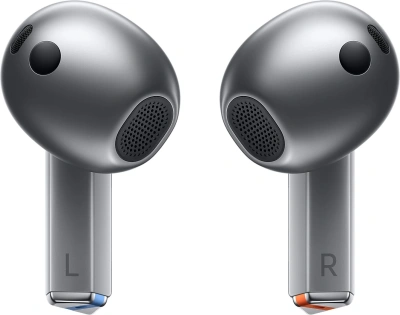 Гарнитура вкладыши Samsung Galaxy Buds 3 серебристый беспроводные bluetooth в ушной раковине (SM-R530NZAACIS)