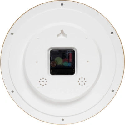 Часы настенные аналоговые Бюрократ WALLC-R88P D29см бежевый/белый (WALLC-R88P29/IVORY)