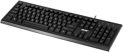 Клавиатура Acer OKW120 черный USB Multimedia (ZL.KBDEE.006)