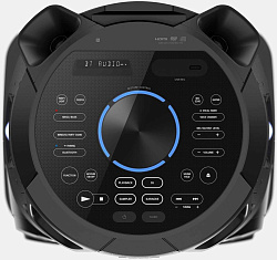 Минисистема Sony MHC-V73D черный CD CDRW DVD DVDRW FM USB BT