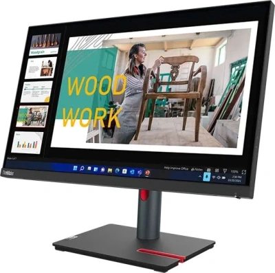 Монитор Lenovo 23.8" ThinkVision P24q-30 черный IPS LED 16:9 HDMI матовая HAS Piv 1000:1 300cd 178гр/178гр 2560x1440 60Hz DP Quad 2K (1440p) USB 5.7кг