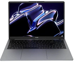 Ноутбук Tecno MegaBook K16SDA Ryzen 5 7430U 16Gb SSD1Tb AMD Radeon Graphics 16" IPS WUXGA (1920x1200) Windows 11 Home grey WiFi BT Cam 6060mAh (71005000262)