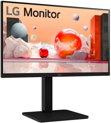 Монитор LG 23.8" 24BA550-B черный IPS LED 5ms 16:9 HDMI M/M матовая HAS 1300:1 250cd 178гр/178гр 1920x1080 100Hz VGA DP FHD 6.6кг