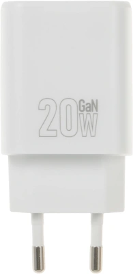 Сетевое зар./устр. Hoco N60 Gentle 20W 3A (PD+QC+AFC) USB Type-C универсальное белый (44228)