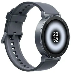 Смарт-часы Realme Watch S5 44мм 1.43" AMOLED корп.серый рем.серый (6941764490468)