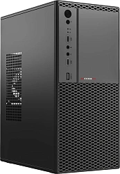 Корпус Accord ACC-1605B черный без БП mATX 2x80mm 2x120mm 2xUSB2.0 audio