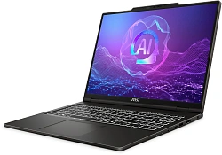 Ноутбук MSI VenturePro 16 AI A2HVEG-033XRU Core Ultra 7 255H 16Gb SSD1Tb NVIDIA GeForce RTX4050 6Gb 16" OLED 2K (2048x1280) FreeDOS grey WiFi BT Cam (9S7-261121-033)