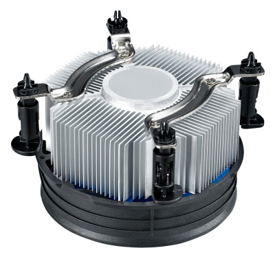 Устройство охлаждения(кулер) Deepcool THETA 21 PWM Soc-1151/1200 черный/синий 4-pin 18-33dB Al 95W 370gr Ret (DP-ICAP-T21P)