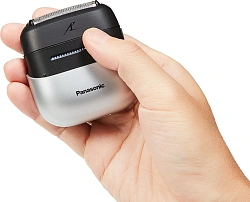 Бритва сетчатая Panasonic ES-CM3BKS521 реж.эл.:1 питан.:аккум. серебристый/черный