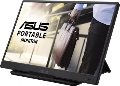 Монитор Asus 15.6" ZenScreen MB165B черный TN LED 10ms 16:9 HDMI матовая 220cd 90гр/65гр 1366x768 60Hz HD USB 0.78кг