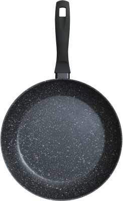 Сковорода Starwind Optimum induction SW-OPI2028 круглая 28см покрытие: Xylan Plus ручка несъемная (без крышки) черный