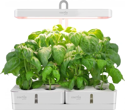 Гидропонная установка Cactus Garden 3л 20Вт белый (CS-LEDPOT-08)