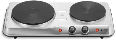 Плита Электрическая Vitek VT-3702 стальной (настольная)