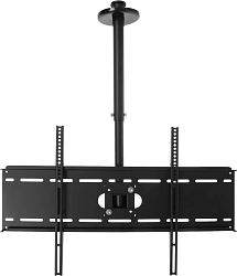 Кронштейн для телевизора Cactus CS-CP04-R черный 37"-70" макс.81.6кг потолочный поворот и наклон